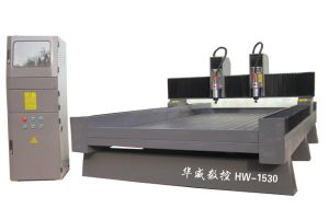 黄冈蕲春县双头石材雕刻机HW-1530